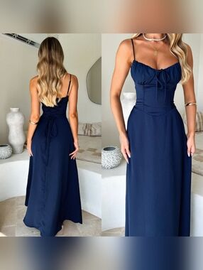 New - Magdalena Maxi Dress - Navy